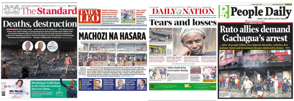 A Nation on Its Knees: Dr. Dahir’s Call for Truth in the Wake of Kenya’s June 25 Tragedy