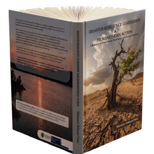 Disaster Resilience Leadership & Humanitarian Action textbook cover by Mohamed Abdinoor Dahir